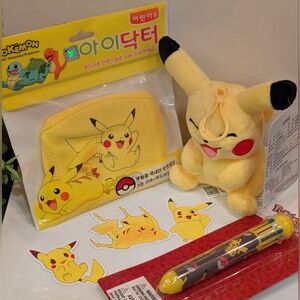 *Pokemon Pikachu Yellow Toy Set*